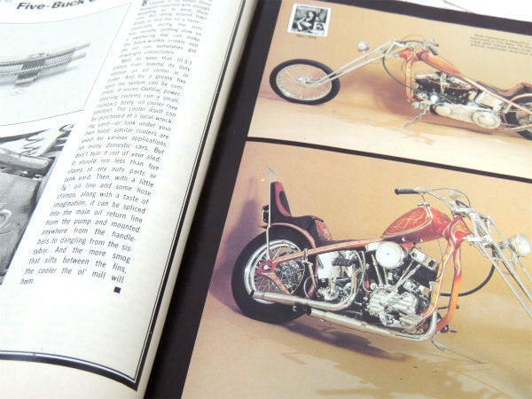 1971~81年・10周年 イージーライダー・雑誌・ビンテージ・ハーレーダビッドソン バイク