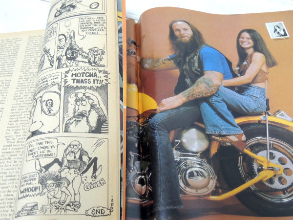 1971~81年・10周年 イージーライダー・雑誌・ビンテージ・ハーレーダビッドソン バイク
