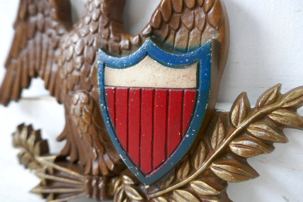 イーグル サイン 看板・壁飾り・ウォールデコ・鷲・USA・メタル製・アメリカン ビンテージ