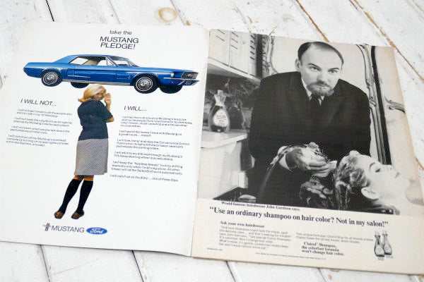 LOOK ルック USA・ヴィンテージ・雑誌・1967/02/07 広告・アドバタイジング・印刷物