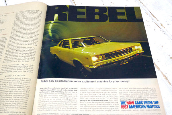 LOOK ルック USA・ヴィンテージ・雑誌・1967/01/24 広告・アドバタイジング・印刷物