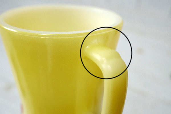 Fire King ファイヤーキング Dハンドル マグカップ コーヒーマグ ヴィンテージ 食器