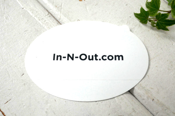 In-N-Out Burger インアンドアウトバーガー ハンバーガー 看板 ネオンサイン柄 限定 ステッカー シール USA