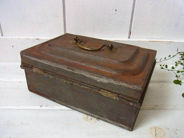 古いスパイス缶6個入り・アンティーク・ブリキ箱/ブリキケース　USA