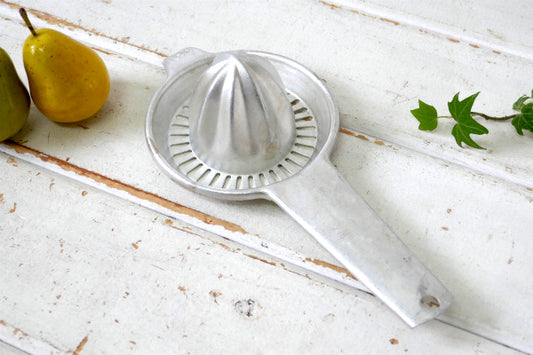 Foley アルミ製 ヴィンテージ レモン絞り器 スクイザー ジューサー キッチンツール USA