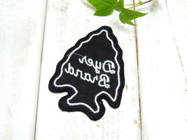 【DyerBrand・筆記体・木・ツリー】刺繍ワッペン・カリフォルニア/USA/サーフィン