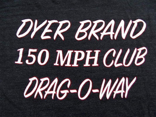 【DYER BRAND】ダイアーブランド・150 CLUB・ポケットTシャツ&ステッカー/XL/黒