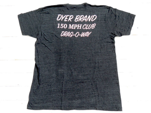 【DYER BRAND】ダイアーブランド・150 CLUB・ポケットTシャツ&ステッカー/XL/黒