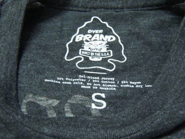 【DYER BRAND】ダイアーブランド・150 CLUB・ポケットTシャツ&ステッカー/S/黒