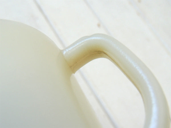 【Fire King】ファイヤーキング・アイボリー・Dハンドル・マグカップ/50's