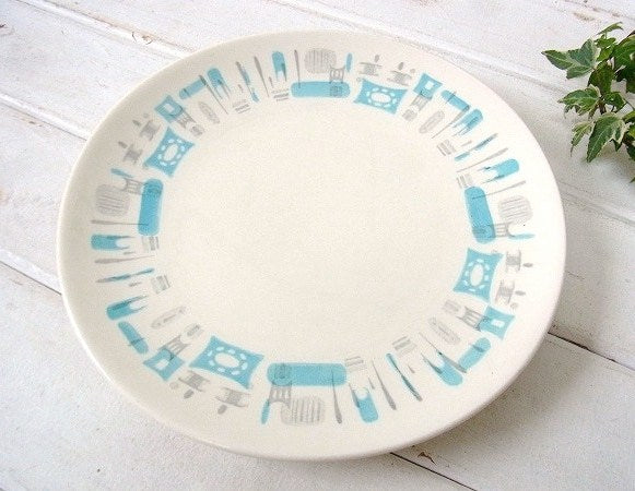 ミッドセンチュリー ブルーヘブン柄 ROYAL CHINA 60's ヴィンテージ ディナープレート プレート 皿 食器 USA