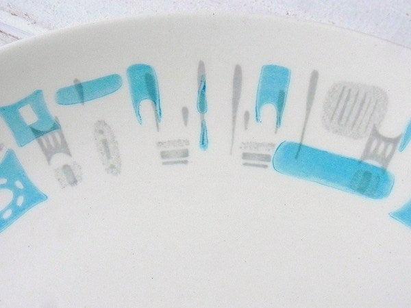 ミッドセンチュリー ブルーヘブン柄 ROYAL CHINA 60's ヴィンテージ ディナープレート プレート 皿 食器 USA