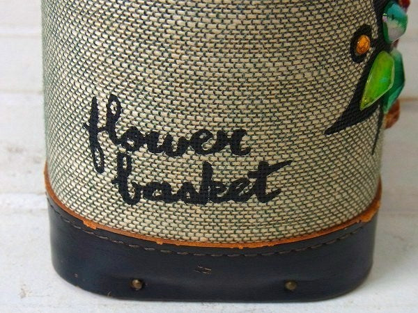 【Enid Collins】エニッドコリンズ・ヴィンテージ・バッグ/Flower basket