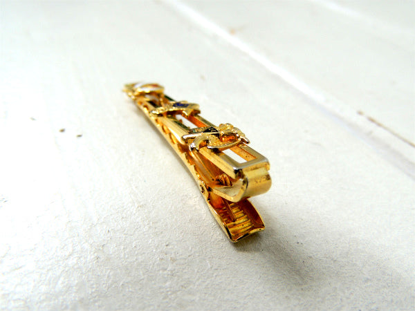 【フリーメイソン・32・装飾デザイン】アンティーク&ヴィンテージ・タイピン/ゴールド色