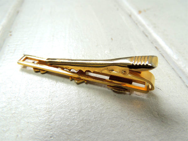 【フリーメイソン・32・装飾デザイン】アンティーク&ヴィンテージ・タイピン/ゴールド色