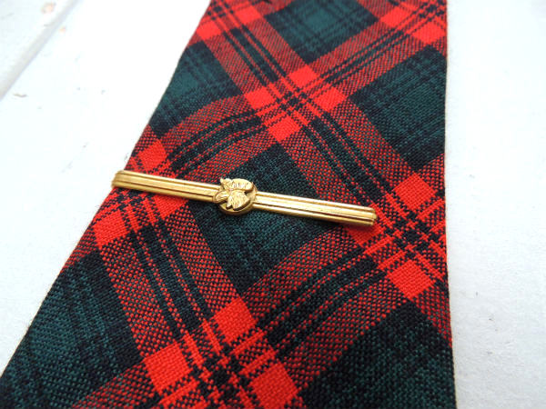 【トナカイ・角】鹿モチーフ・アンティーク・タイピン・ゴールド色・アクセサリー