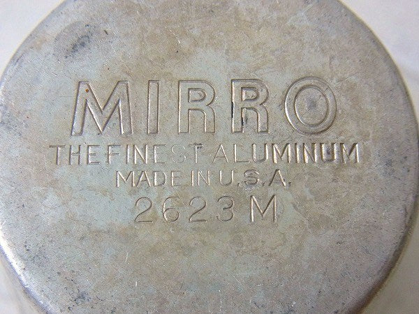 【MIRRO社】アルミ製のシャビーなヴィンテージ・メジャーリング・シェーカー USA