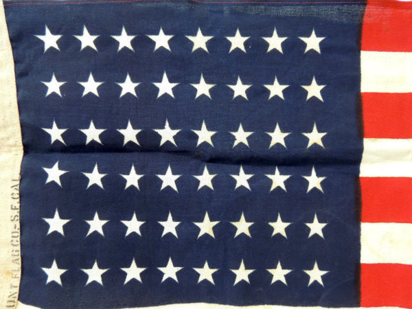 48スター・PARAMOUT 希少価値・ヴィンテージ・星条旗・アメリカンフラッグ・USA国旗