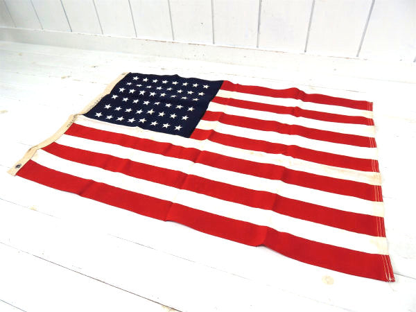 48スター・PARAMOUT 希少価値・ヴィンテージ・星条旗・アメリカンフラッグ・USA国旗