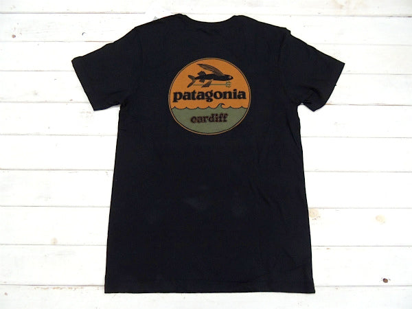 【Patagonia】パタゴニア・カーディフ限定・Tシャツ&ステッカーetc1枚付き/ブラック