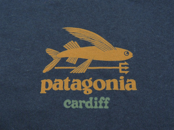 【Patagonia】パタゴニア・カーディフ限定・Tシャツ&ステッカーetc1枚付き/ブラック