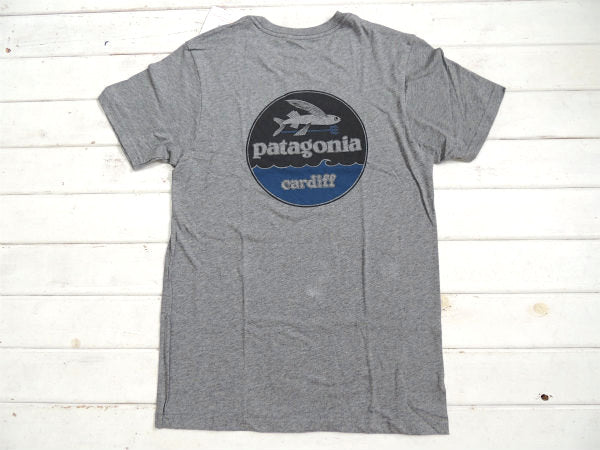 【Patagonia】新色!パタゴニア・カーディフ限定・Tシャツ&ステッカーetc1枚付き/グレー