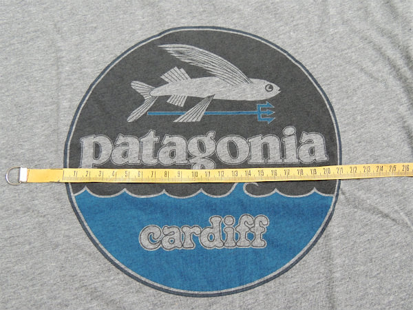 【Patagonia】新色!パタゴニア・カーディフ限定・Tシャツ&ステッカーetc1枚付き/グレー