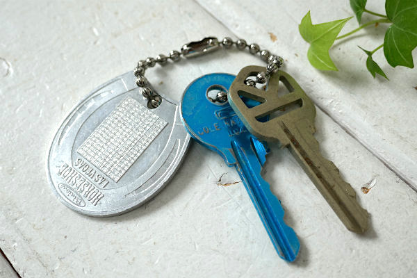 ラスベガス カジノ ビニオンズギャンブリングホール&ホテル 蹄鉄 ヴィンテージ・キーホルダー　鍵付き