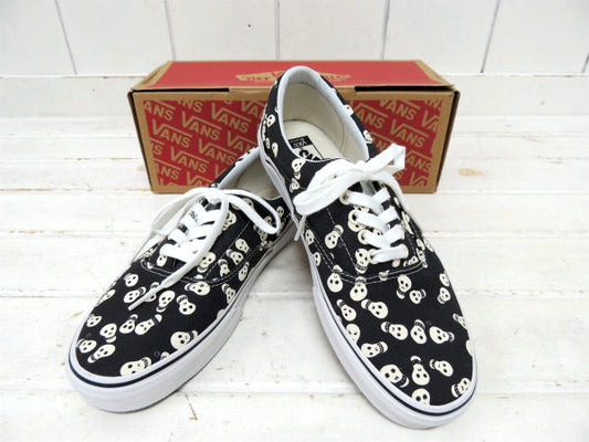 【US・VANS・スカル柄】バンズ・ERA・VanDoren・スニーカー・メンズ9.5