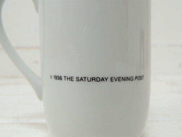 【ノーマンロックウェル】The Gift・デッドストック・未使用・ヴィンテージ・陶器製マグカップ