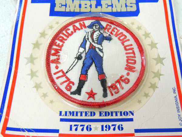 【アメリカ・200周年記念】デッドストック・1776★1976・ビンテージ・ワッペン・刺繍・USA