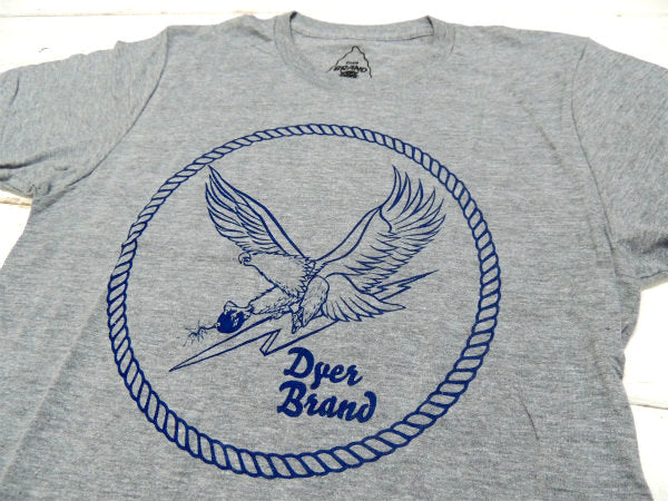 【DYER BRAND】ダイアーブランド“イーグル&ボンバー”Tシャツ&ステッカー/S