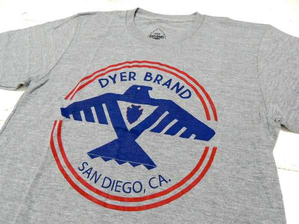 【DYER BRAND】ダイアーブランド“サンダーバード”Tシャツ&ステッカー/S