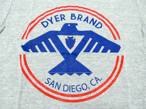 【DYER BRAND】ダイアーブランド“サンダーバード”Tシャツ&ステッカー/S