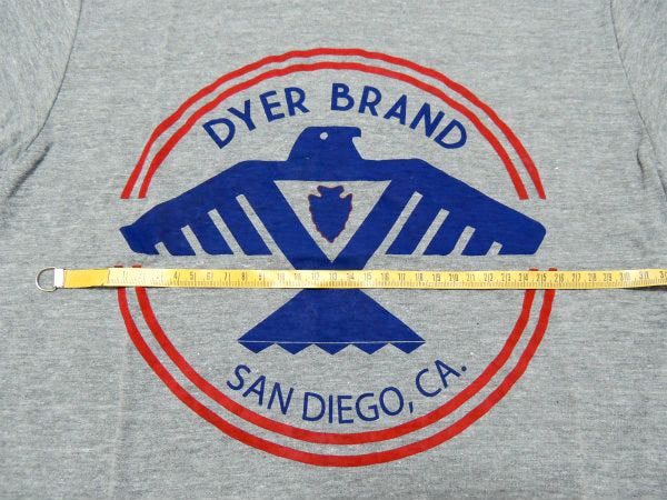 【DYER BRAND】ダイアーブランド“サンダーバード”Tシャツ&ステッカー/S