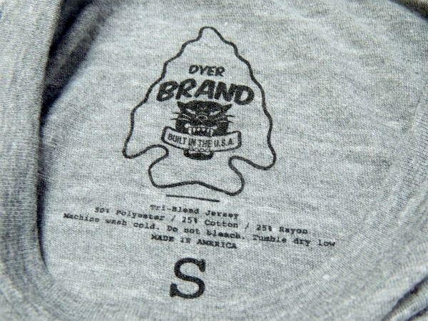 【DYER BRAND】ダイアーブランド“サンダーバード”Tシャツ&ステッカー/S