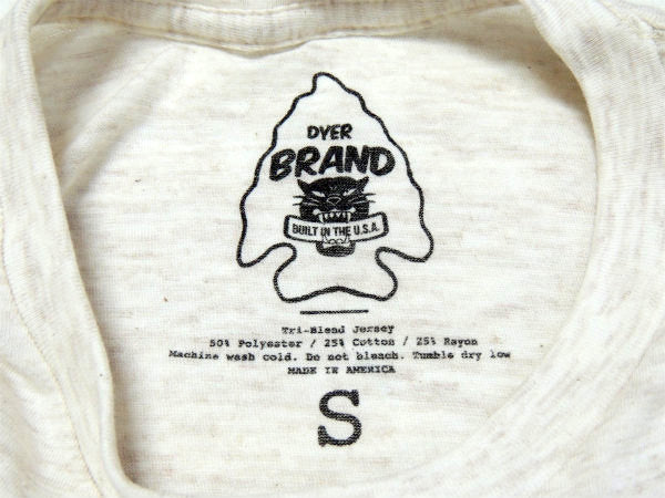 【DyerBrand】ダイアーブランド・Hawaii・1940yサーファー”Tシャツ&ステッカー/S