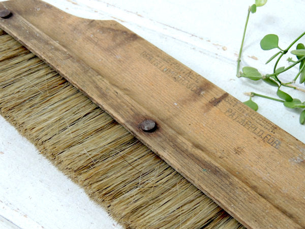 【Gerts, Lumbard】木製ハンドル・アンティーク・OLD・ペイントブラシ・平刷毛・ハケ