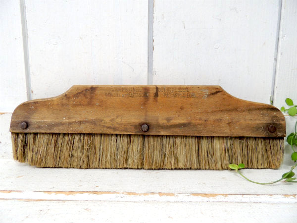 【Gerts, Lumbard】木製ハンドル・アンティーク・OLD・ペイントブラシ・平刷毛・ハケ