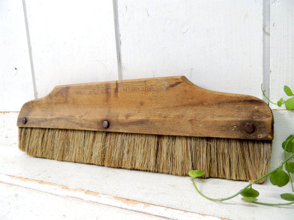 【Gerts, Lumbard】木製ハンドル・アンティーク・OLD・ペイントブラシ・平刷毛・ハケ
