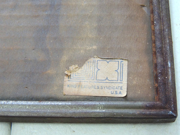 【ポパイ&オリーブ】POPEYE・ヴィンテージ・ミラー・鏡・パブミラー・ウォールデコ USA