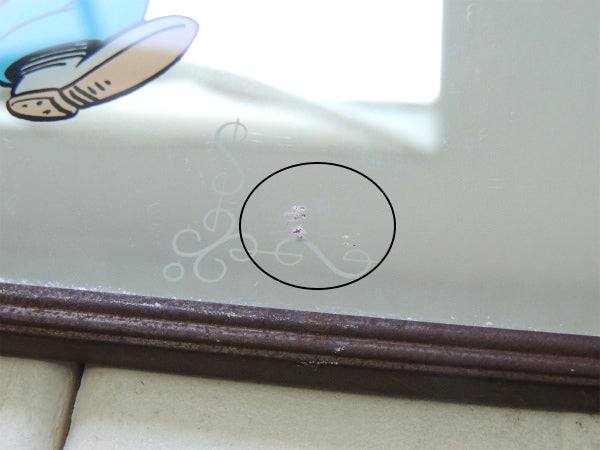 【ポパイ&オリーブ】POPEYE・ヴィンテージ・ミラー・鏡・パブミラー・ウォールデコ USA