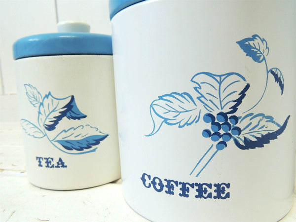 ランズバーグ FLOUR・SUGAR・COFFEE・TEA・アンティーク・キャニスター 4個セット