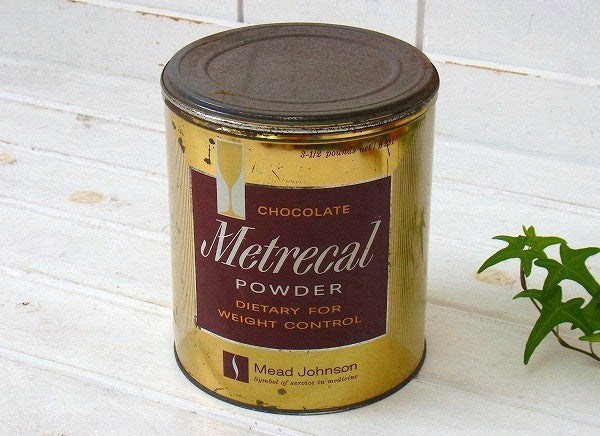 【Mead Johnson】チョコレートパウダー・ヴィンテージ・ティン缶　USA