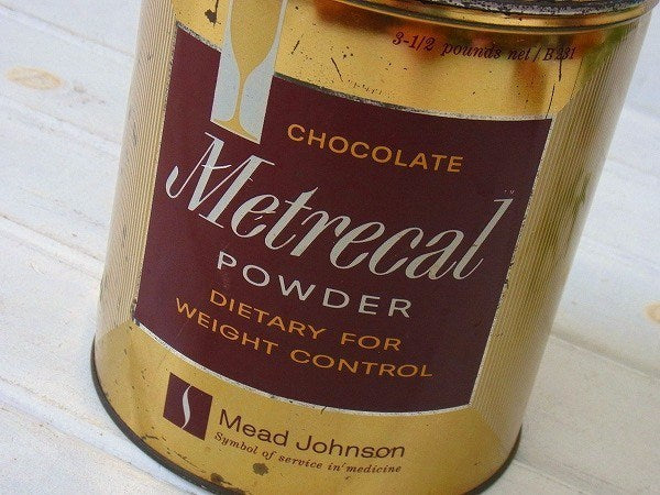 【Mead Johnson】チョコレートパウダー・ヴィンテージ・ティン缶　USA