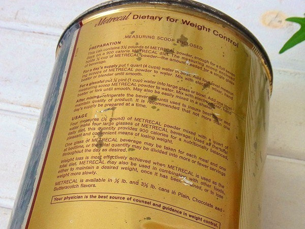 【Mead Johnson】チョコレートパウダー・ヴィンテージ・ティン缶　USA