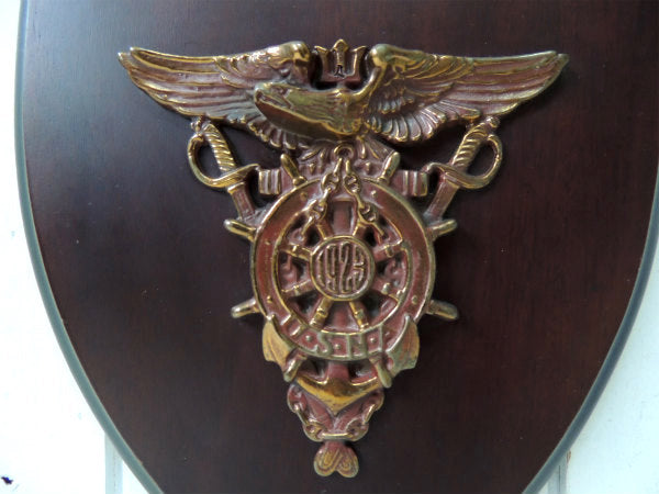 1923’s・イーグル USNA・海軍兵学校・ヴィンテージ・ミリタリー・ウォールデコ・壁掛け・看板