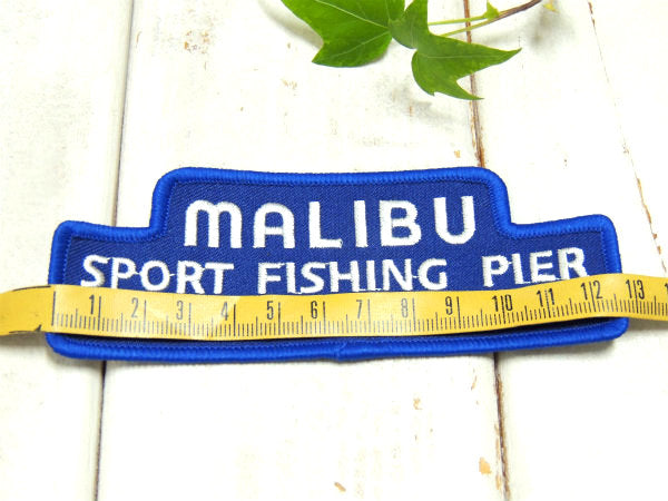 【MALIBU・マリブピア】カリフォルニア限定・オリジナル・刺繍ワッペン・ステッカー・US