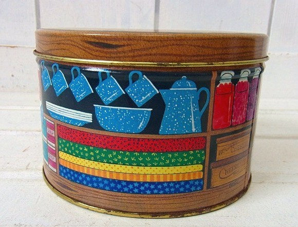 【Hallmark】ホールマーク・ゼネラルストア柄・アンティーク・キャニスター・3個セット USA