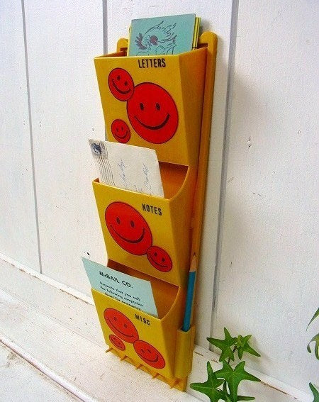 スマイル・70'sヴィンテージ・レターラック/レターホルダー　USA